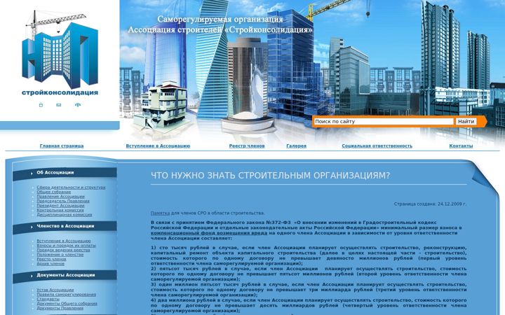 Screenshot of np-stroykons.ru