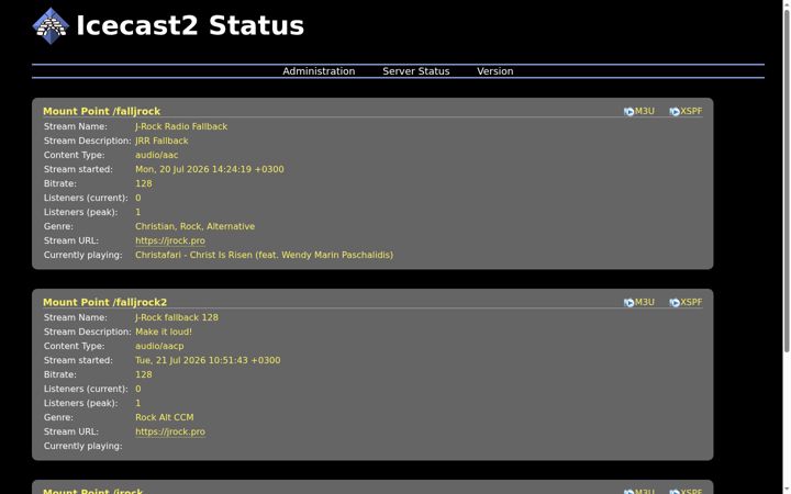 Screenshot of nradio.net