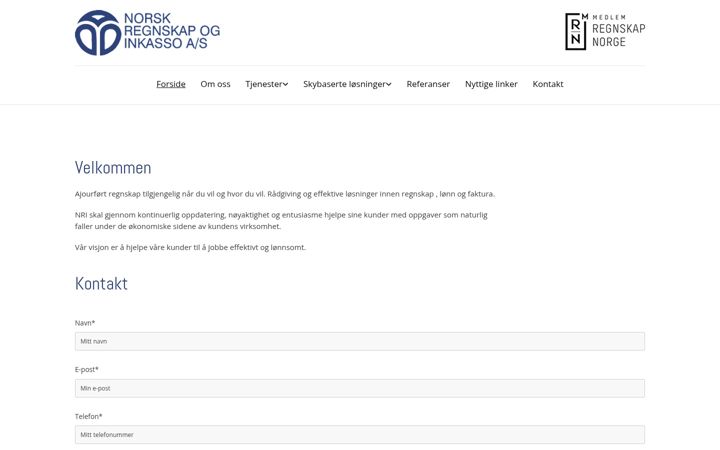 Screenshot of nri.as