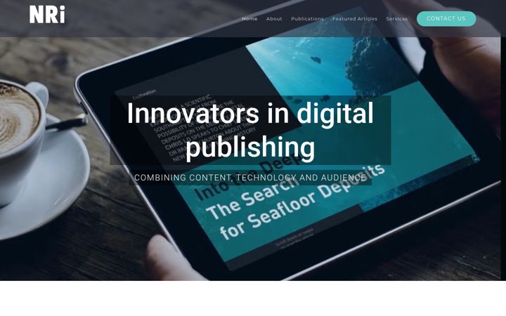 Screenshot of nridigital.com