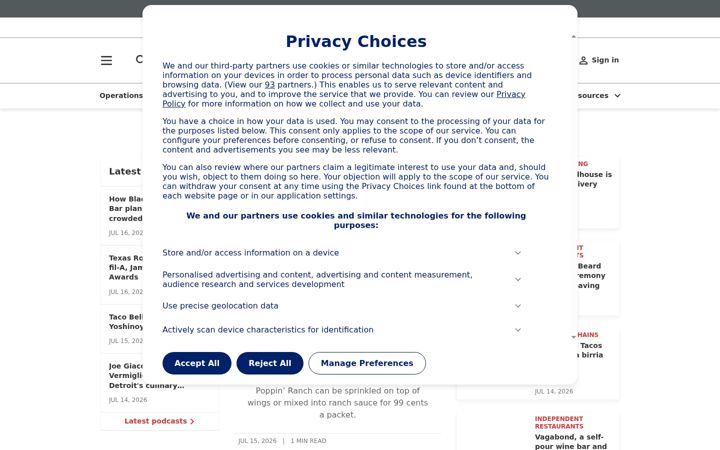 Screenshot von nrn.com