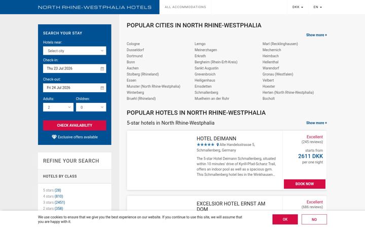 Screenshot von nrwestphaliahotels.com