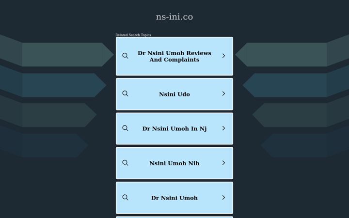 Zrzut ekranu ns-ini.co