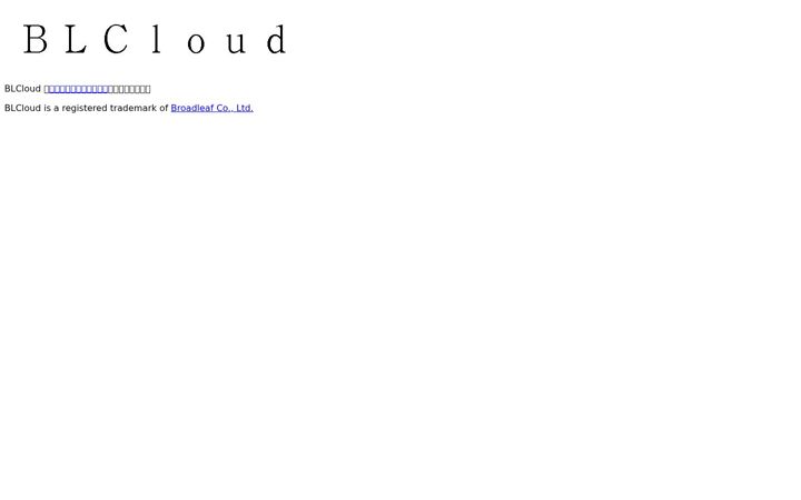 Screenshot of nsblcloud.jp