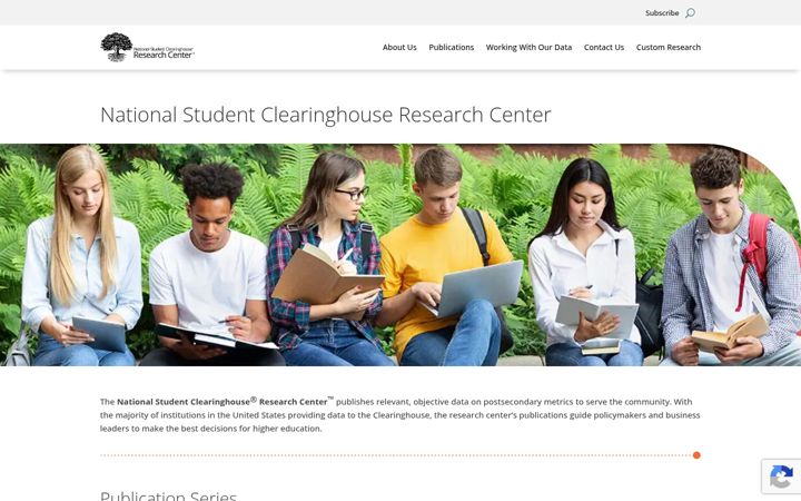 Screenshot of nscresearchcenter.org