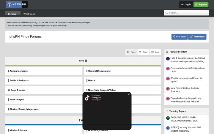 Screenshot ta' nsfwph.org