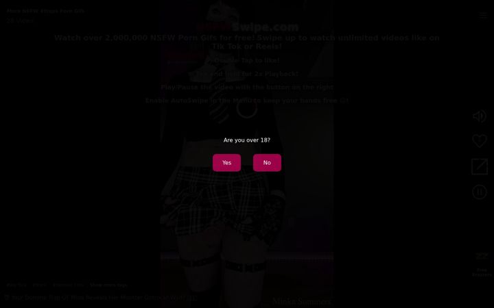Screenshot of nsfwswipe.com