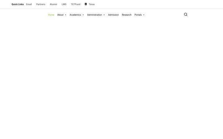 Screenshot von nsuk.edu.ng