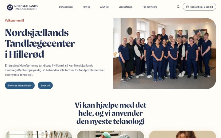 Screenshot of ntand.dk