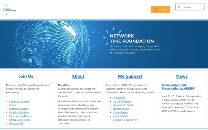 Screenshot of ntfo.org