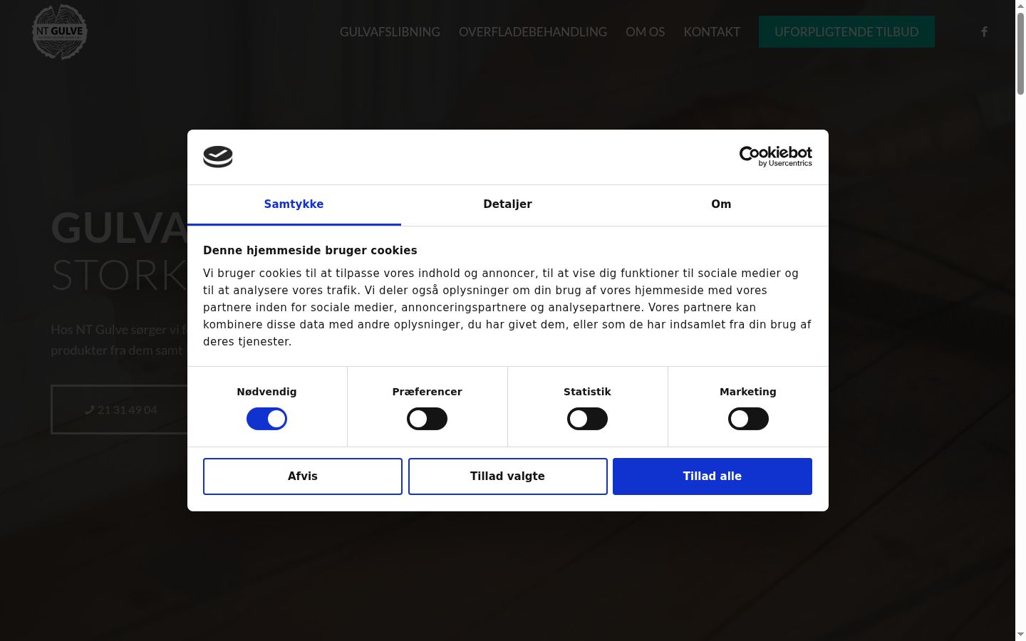 Sutikimo reklamjuostės, rodytos prieš bet kokią sąveiką, ekrano kopija