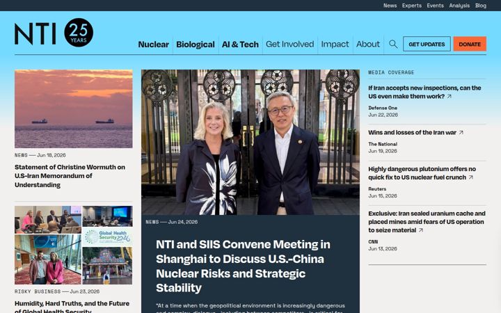 Posnetek zaslona nti.org