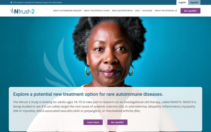 Screenshot of ntrust2.com