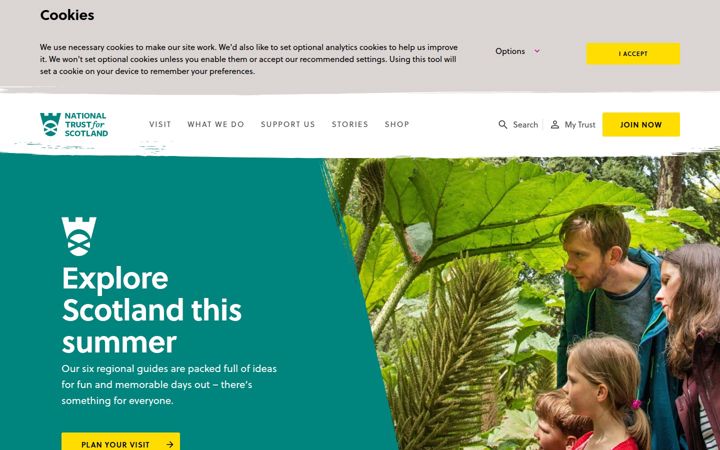 Screenshot of nts.org.uk