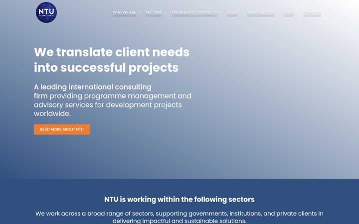 Screenshot of ntu.eu