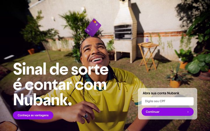 Képernyőkép: nubank.com.br