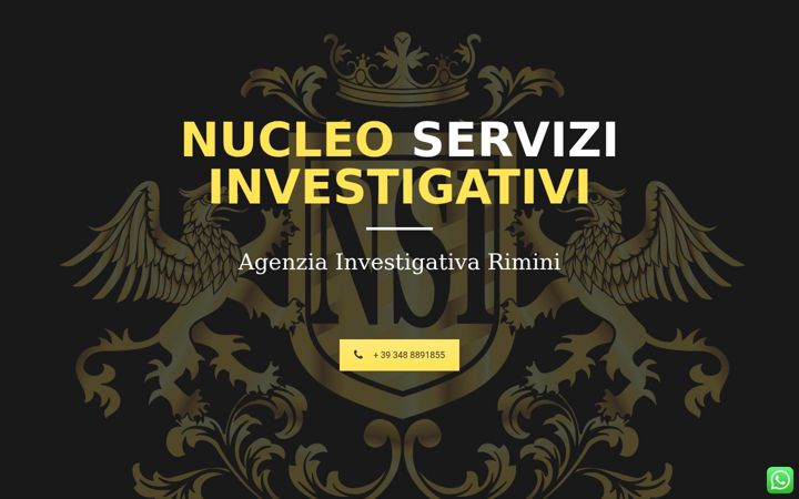 Skjermbilde av nucleoserviziinvestigativi.it