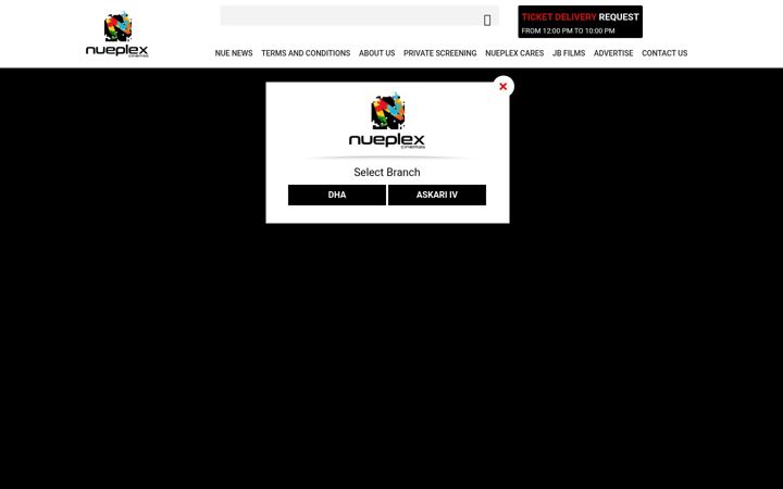 Screenshot of nueplex.com