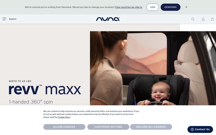 Screenshot of nunababy.com