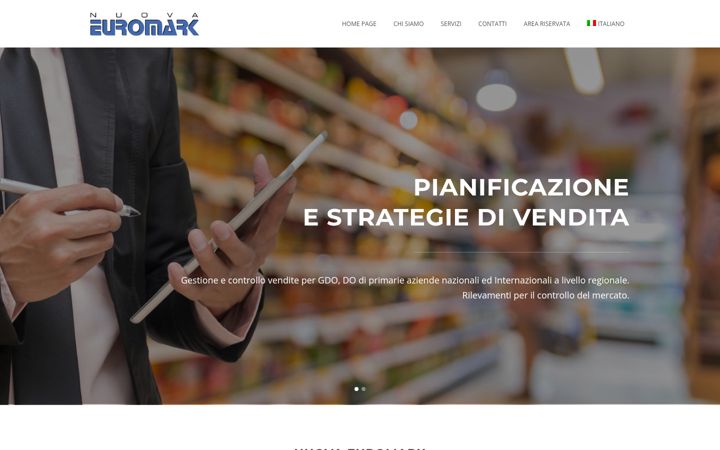 Screenshot di nuovaeuromark.it