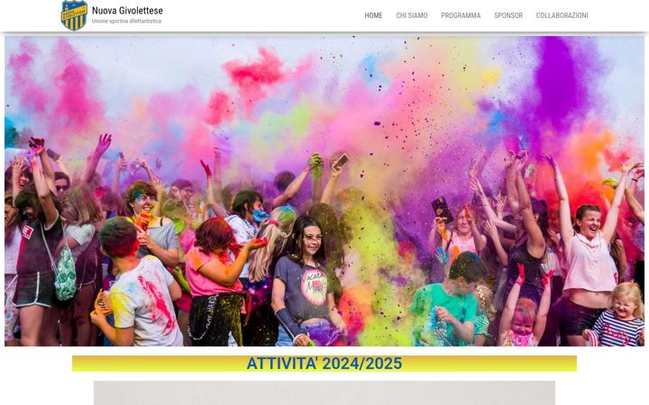 Screenshot stránky nuovagivolettese.it