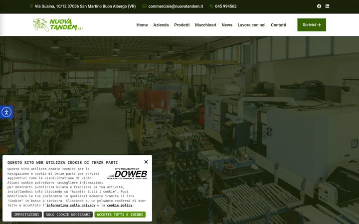 Screenshot of nuovatandem.it