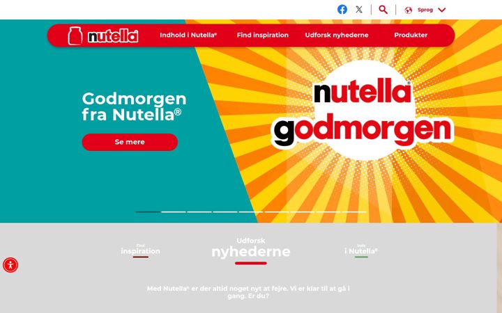 Képernyőkép: nutella.com