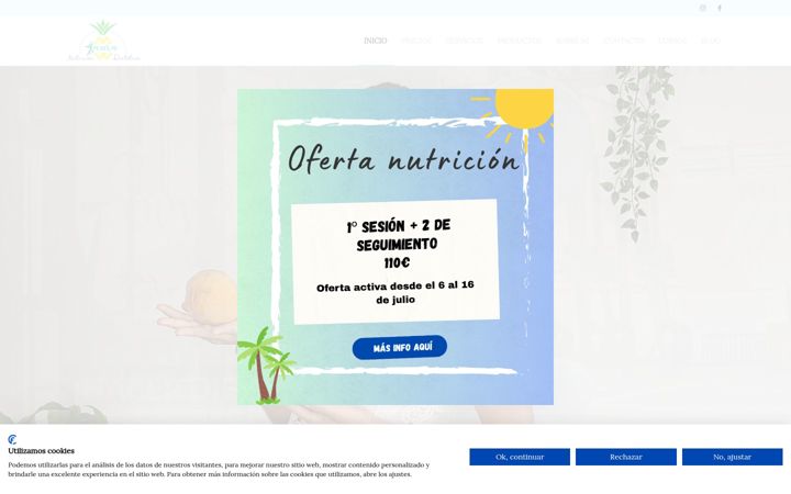 Posnetek zaslona nutricionlauratorres.com