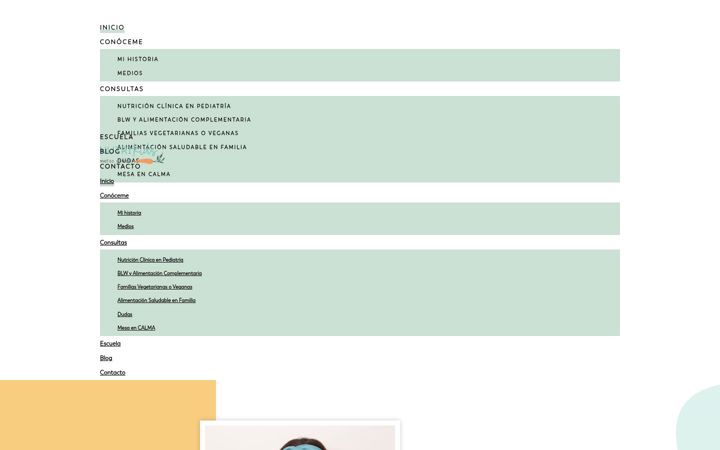 Screenshot von nutrikids.es