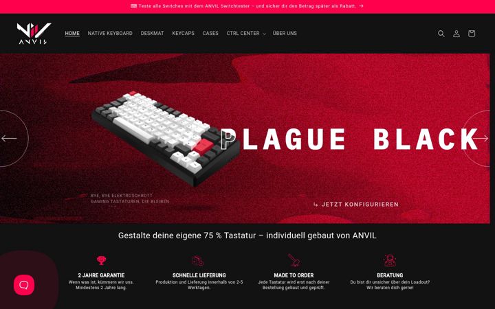 Screenshot of nvil.gg