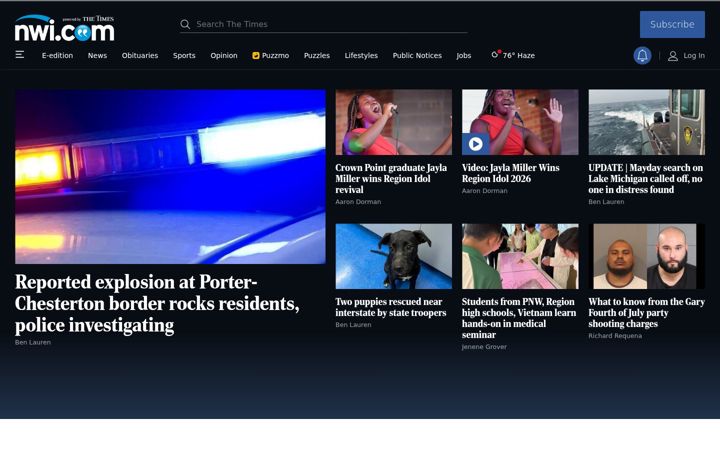 Snimka zaslona za nwitimes.com