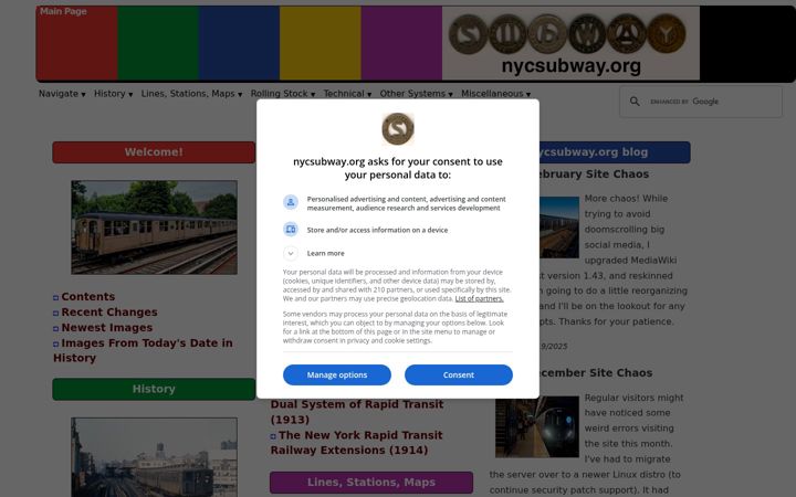 Screenshot of nycsubway.org