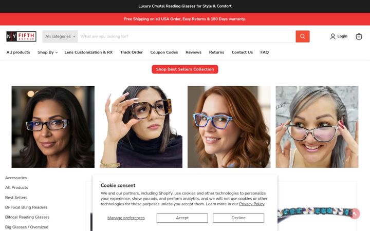 Screenshot of nyfifthavenue.com