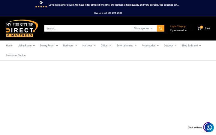 Screenshot of nyfurnituredirect.com