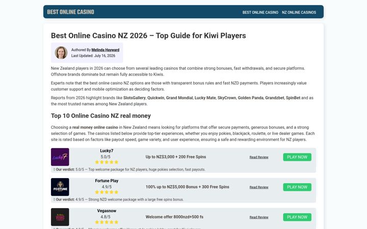 Screenshot of nzhistory.net.nz