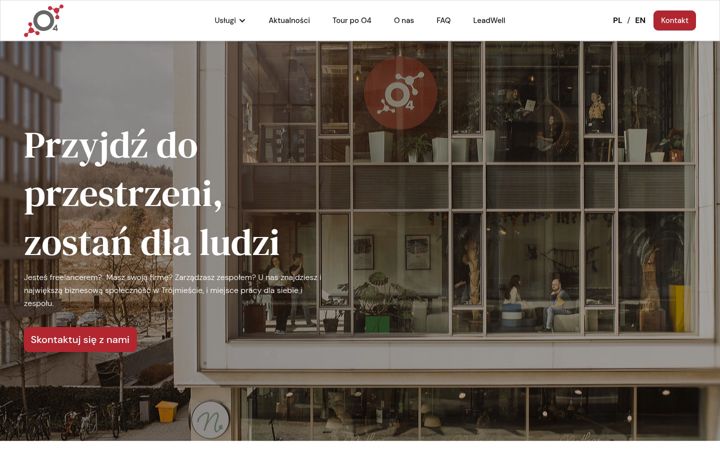 Skjámynd af o4.network