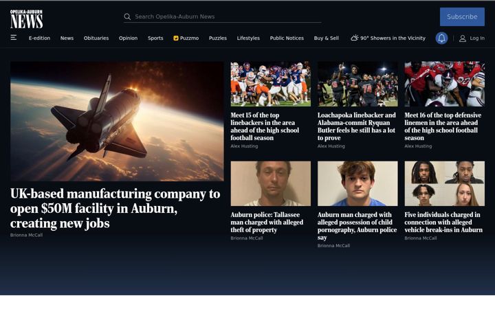 Screenshot of oanow.com