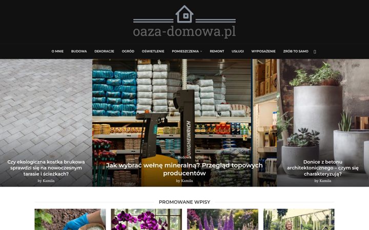 Screenshot of oaza-domowa.pl