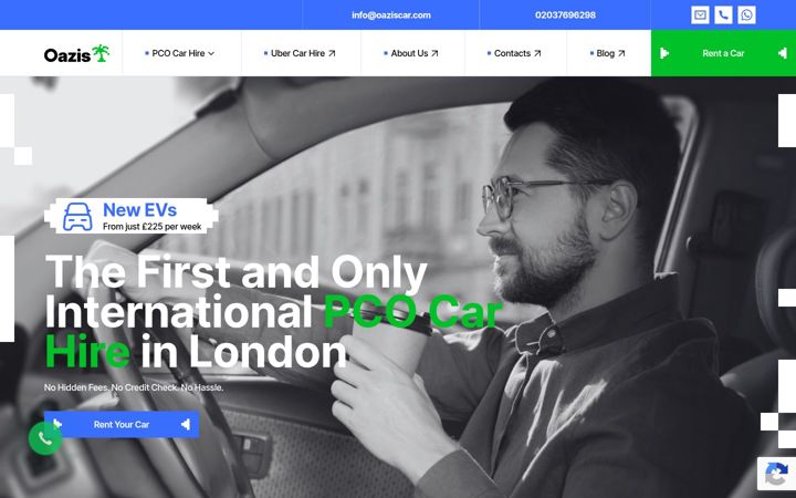 Screenshot di oaziscar.co.uk