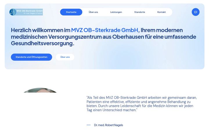 Screenshot of ob-mvz.de