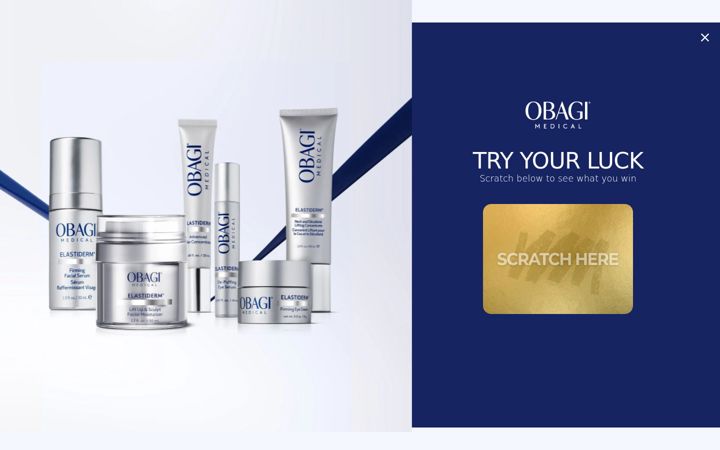 Screenshot of obagi.com