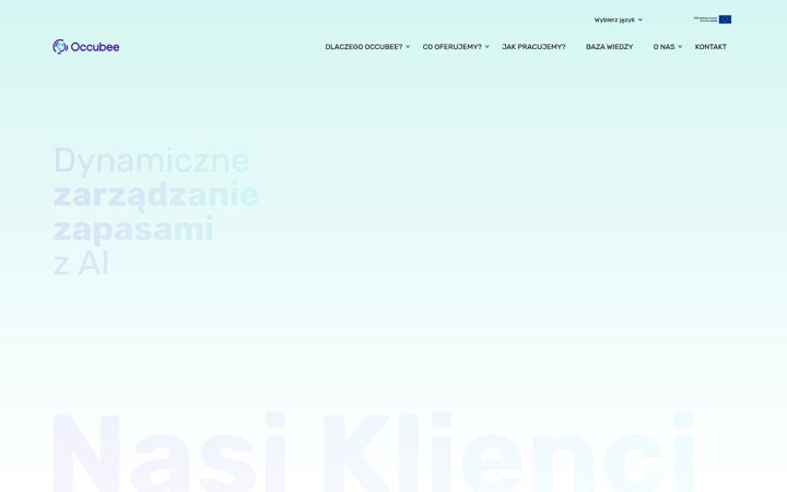 Ekrano kopija occubee.com