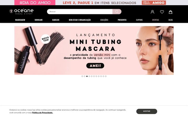 Screenshot of oceane.com.br