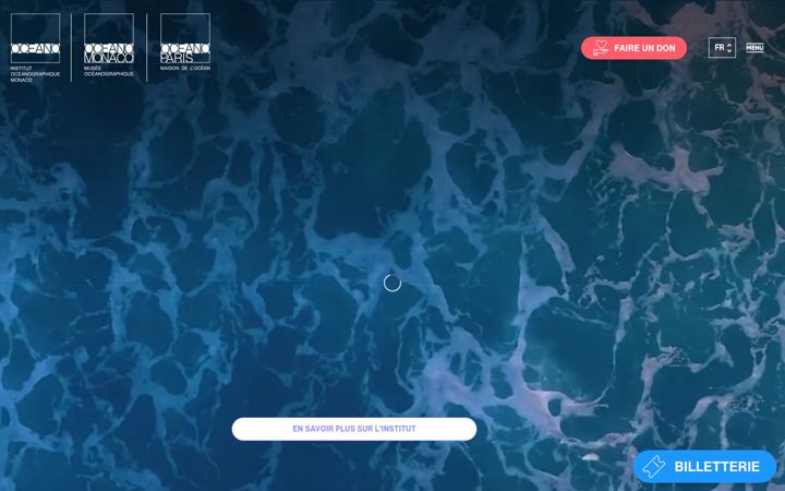 Screenshot of oceano.org