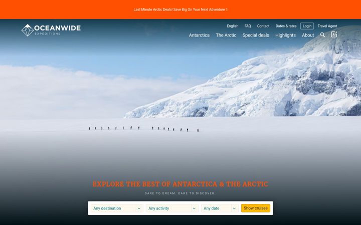 Screenshot of oceanwide-expeditions.com