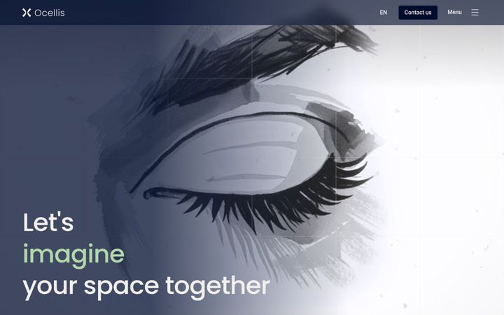 Screenshot of ocellis.fr