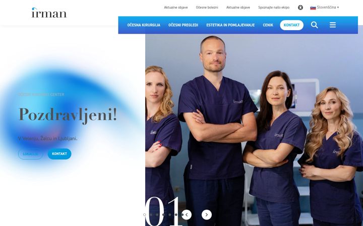 Screenshot of ocesneoperacije.si