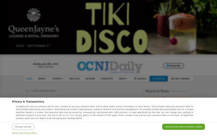 Screenshot of ocnjdaily.com