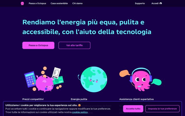 Screenshot of octopusenergy.it