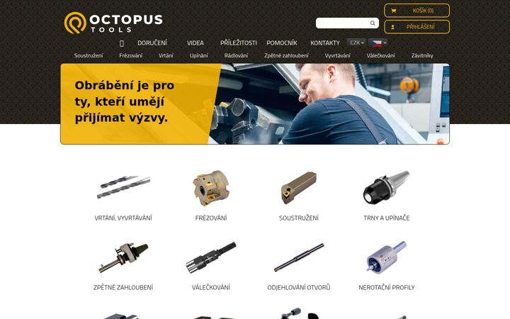 Ekrānuzņēmums no octopustools.com